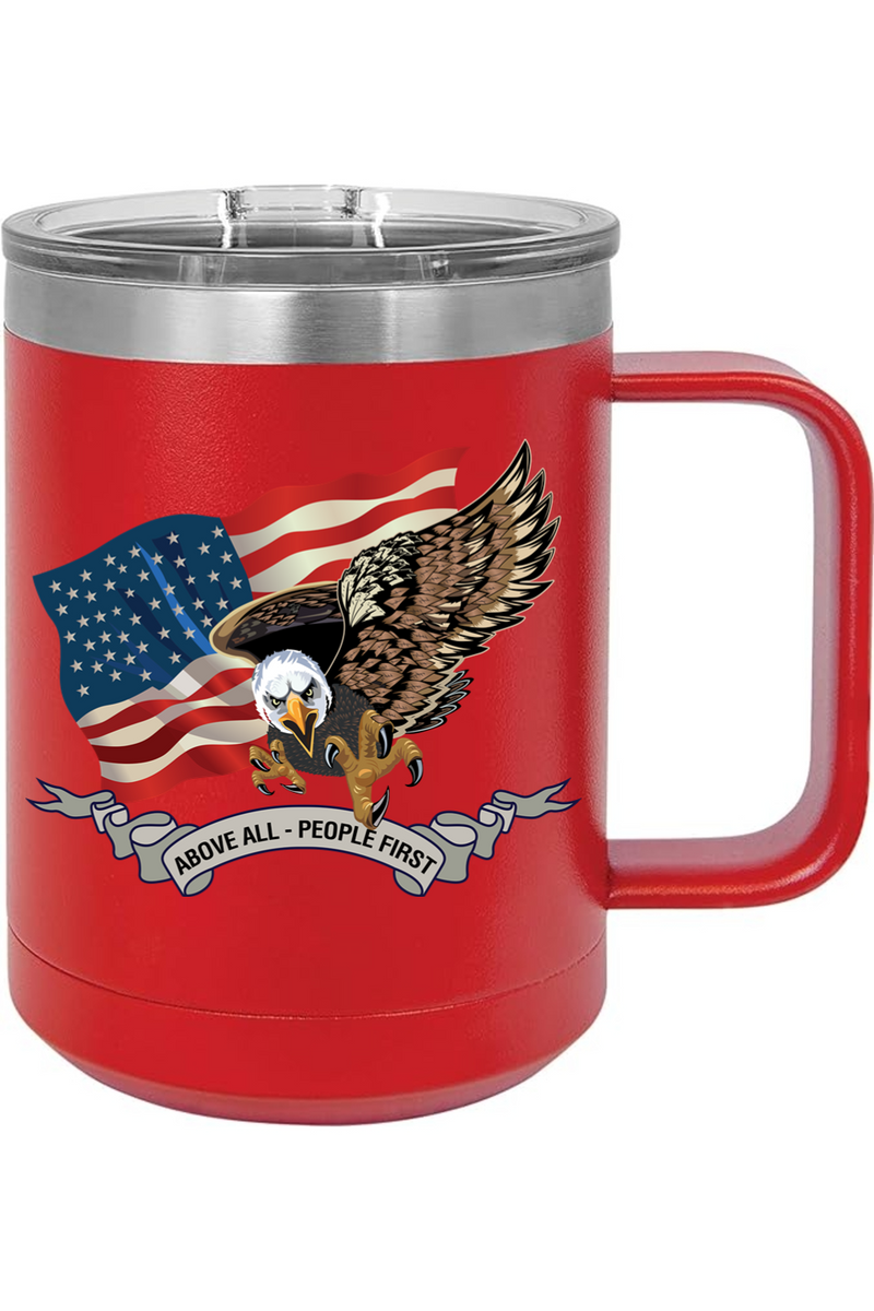 HHC DCPH-A 15oz Insulated Coffee Mug with Slider Lid