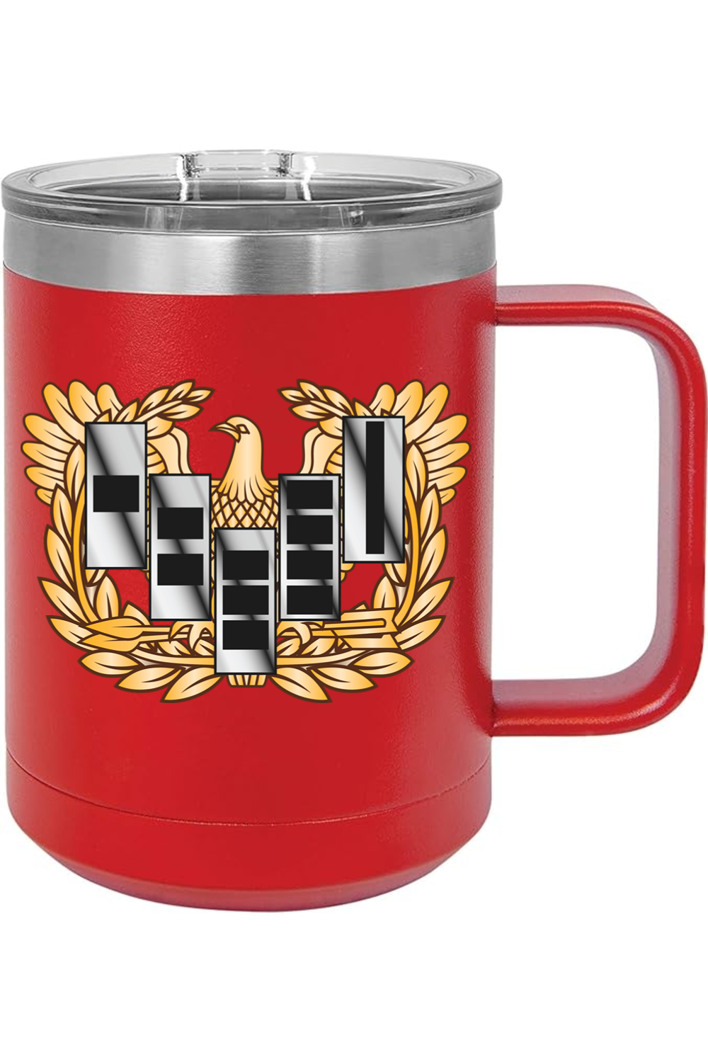 Warrant Officer 15oz Insulated Coffee Mug with Slider Lid