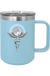 US Army Medical CoE 15oz Insulated Coffee Mug with Slider Lid
