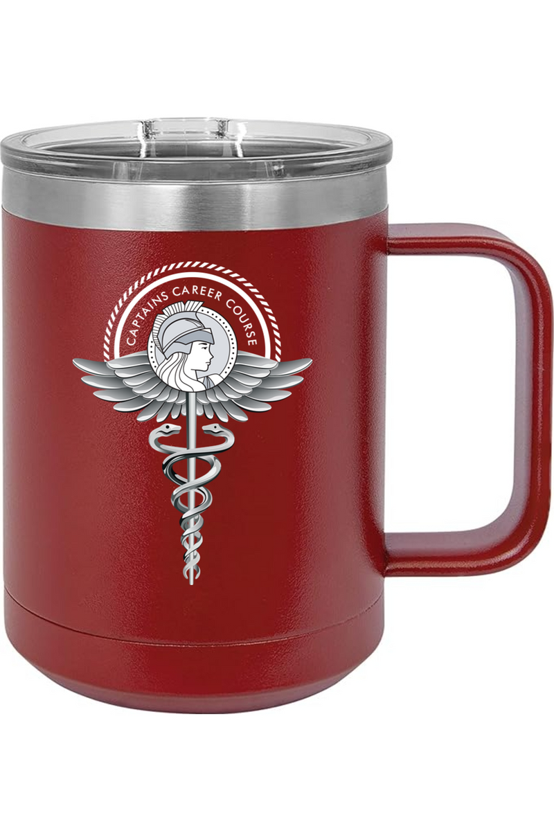US Army Medical CoE 15oz Insulated Coffee Mug with Slider Lid