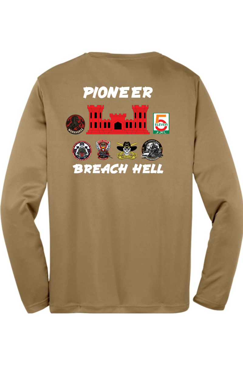511th Pioneer Troop Long Sleeve Competitor Tee