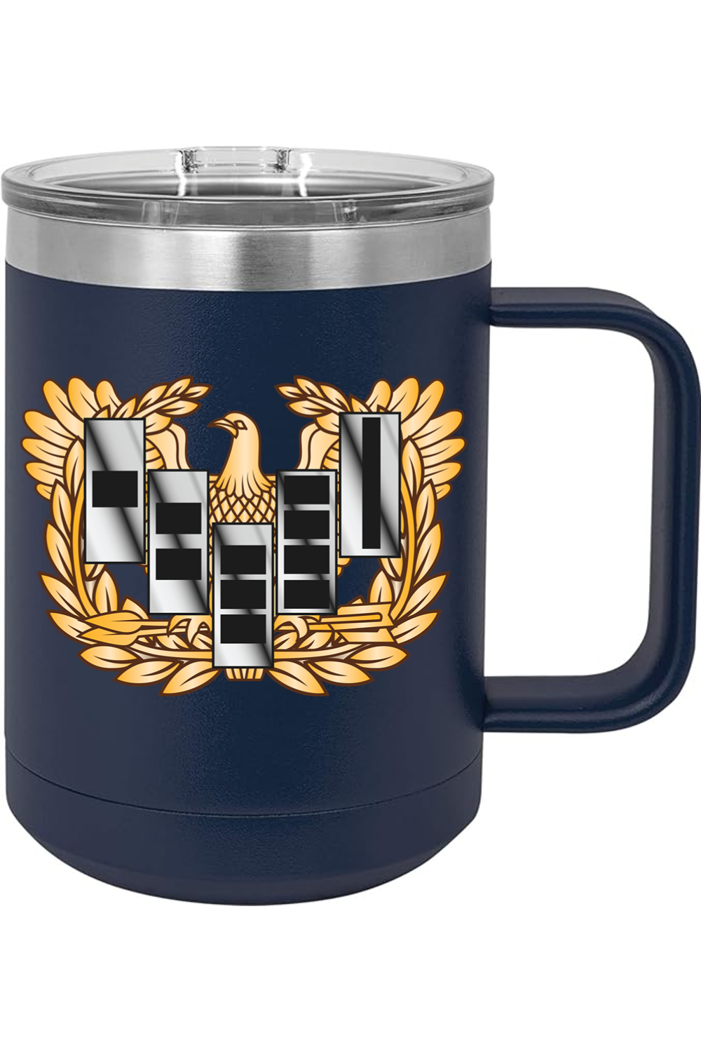 Warrant Officer 15oz Insulated Coffee Mug with Slider Lid