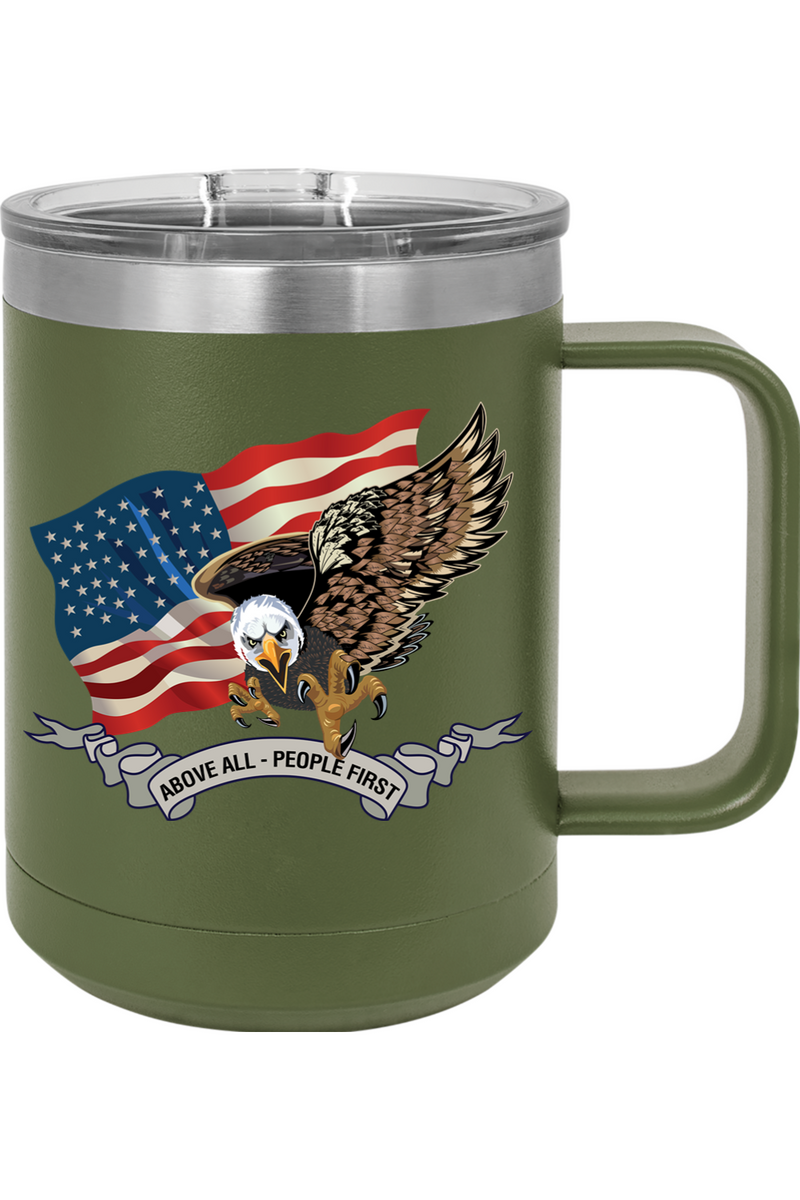 HHC DCPH-A 15oz Insulated Coffee Mug with Slider Lid