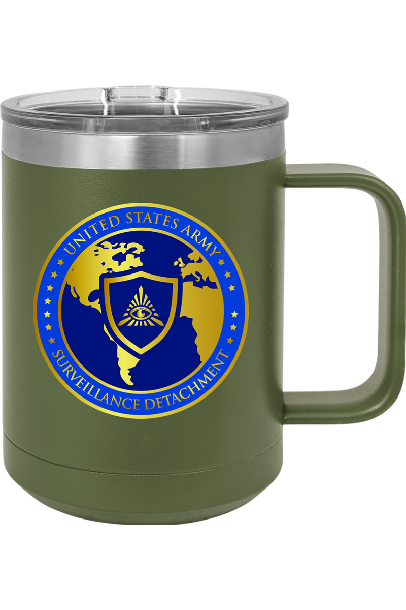 ASD 15oz Insulated Coffee Mug with Slider Lid