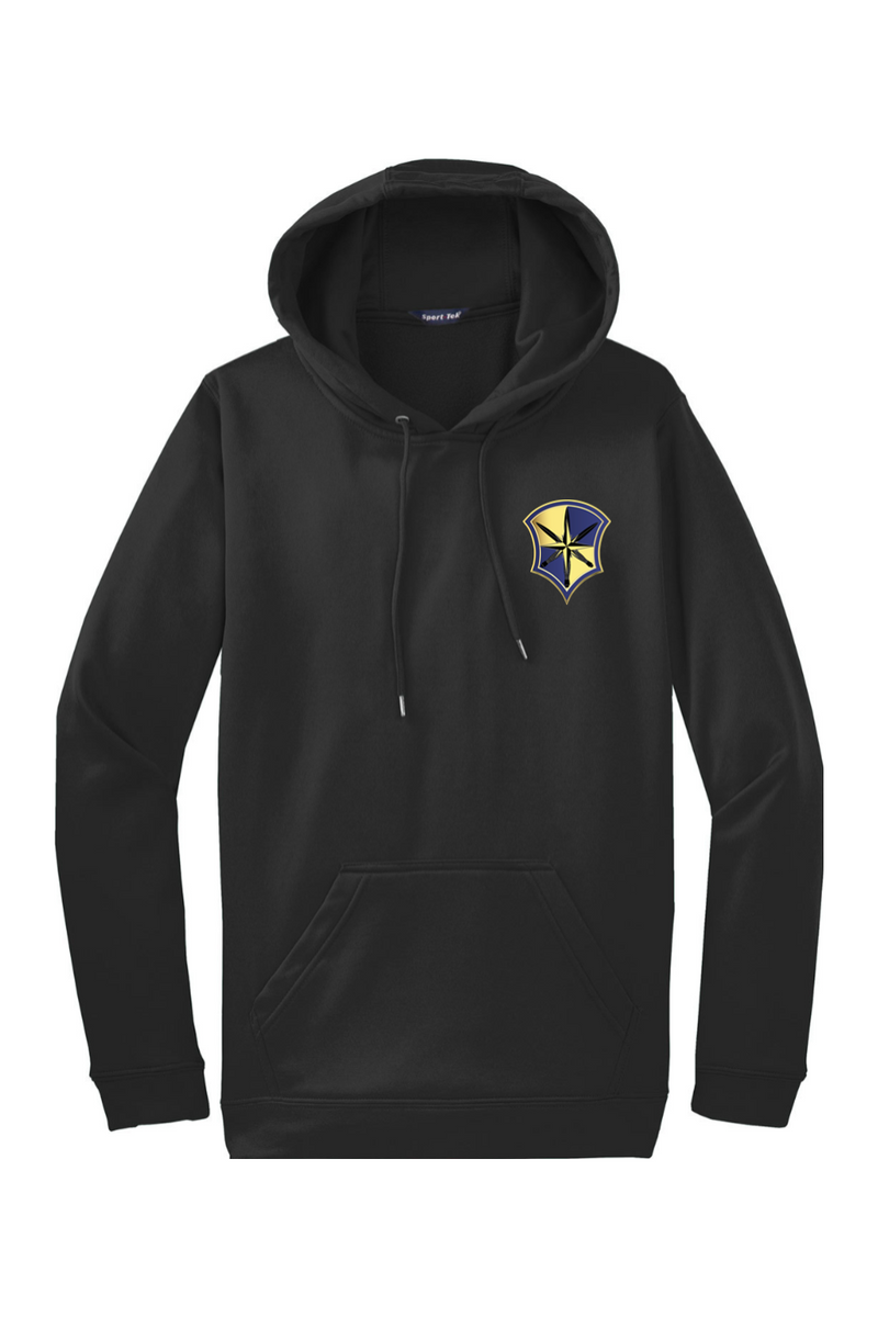 CPD CI Shield Fleece Hooded Pullover No Back Design