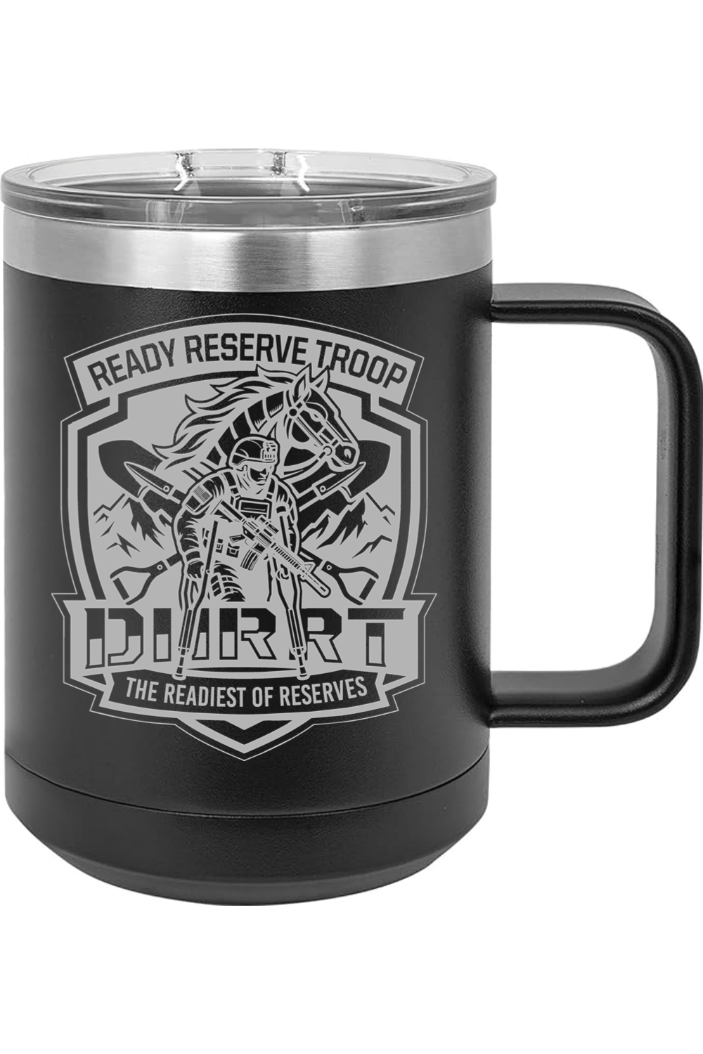 DHRRT 4-9 CAV 15oz Insulated Coffee Mug with Slider Lid