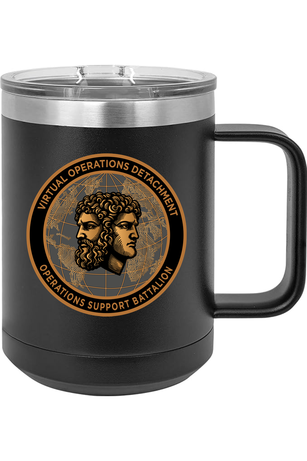VOD 15oz Insulated Coffee Mug with Slider Lid