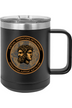 VOD 15oz Insulated Coffee Mug with Slider Lid