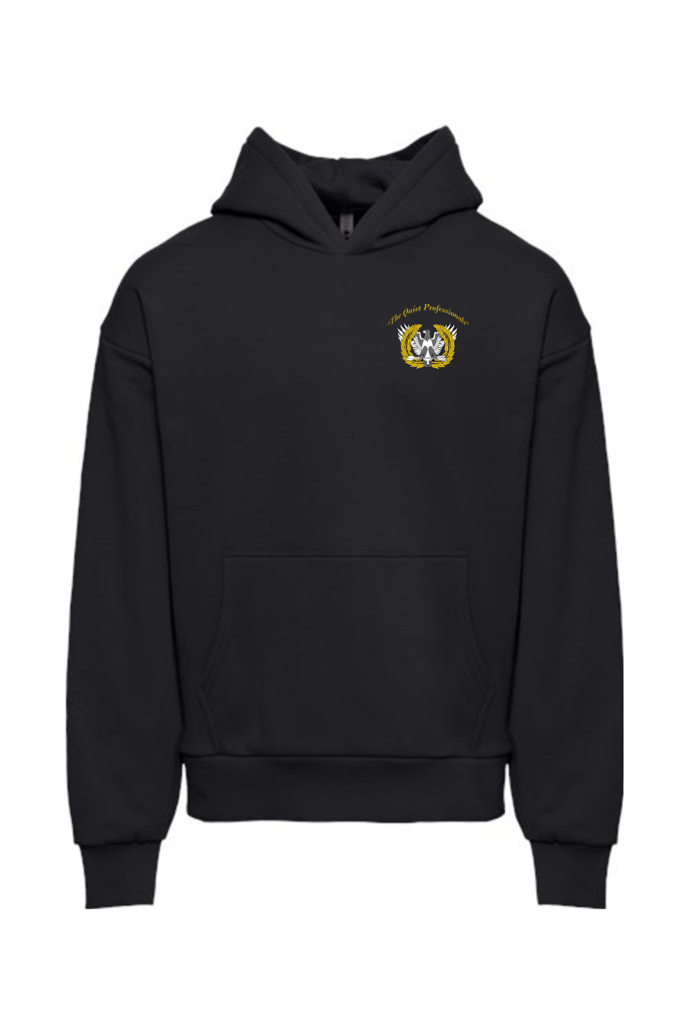 Warrant Officer Eagle Next Level Heavyweight Fleece Hoodie - Just Front Left Chest Design