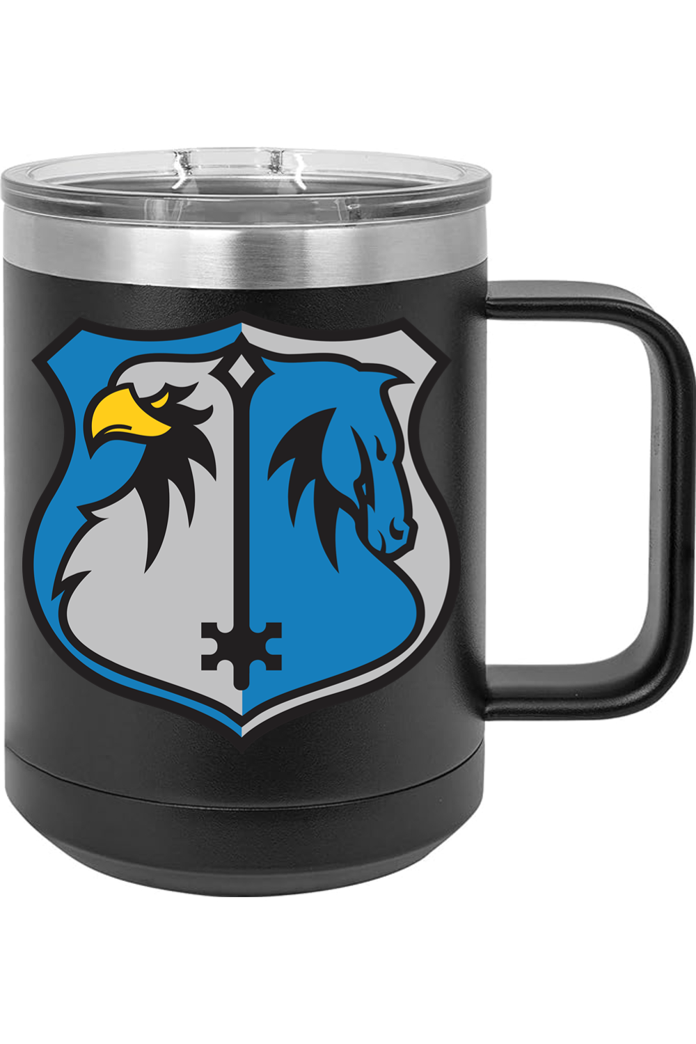 1st Intelligence Command 15oz Insulated Coffee Mug with Slider Lid