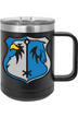 1st Intelligence Command 15oz Insulated Coffee Mug with Slider Lid