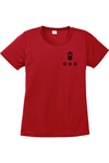 LCLS HIMARS Black Left Chest Design Ladies Competitor Tee