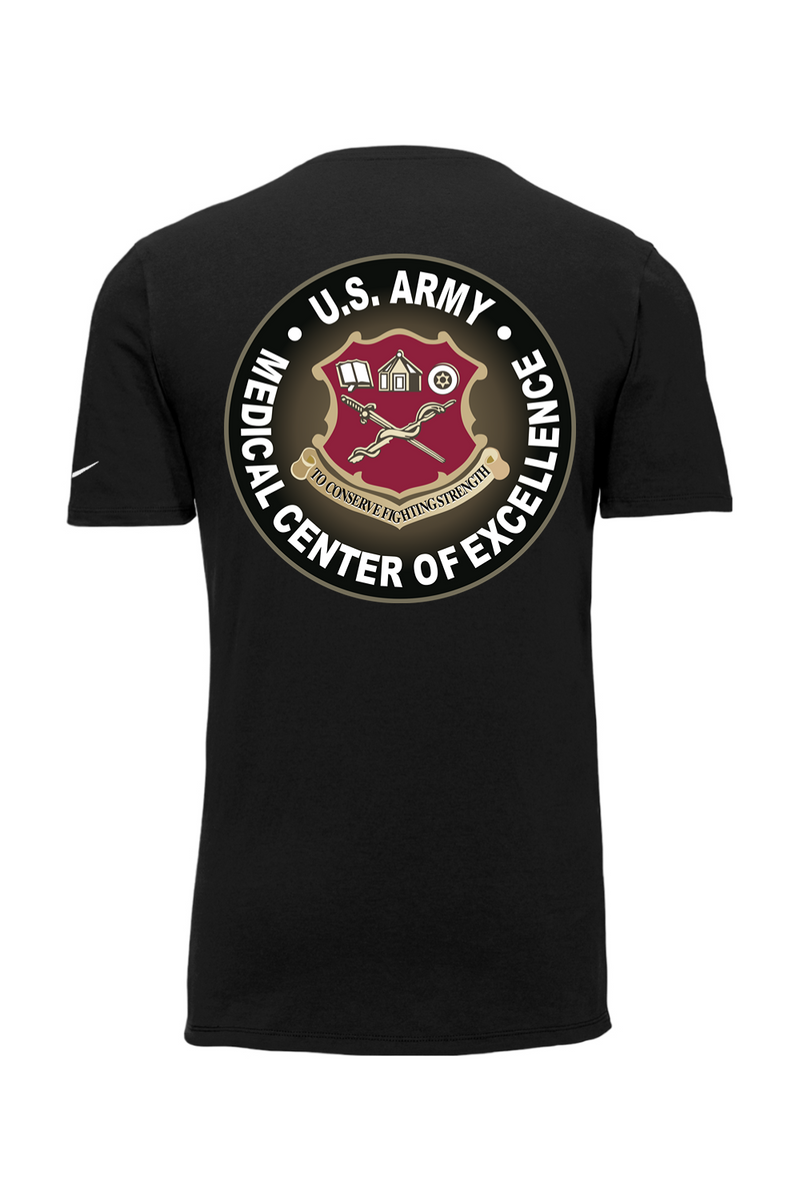 US Army Medical CoE Nike Dri-FIT Cotton/Poly Tee
