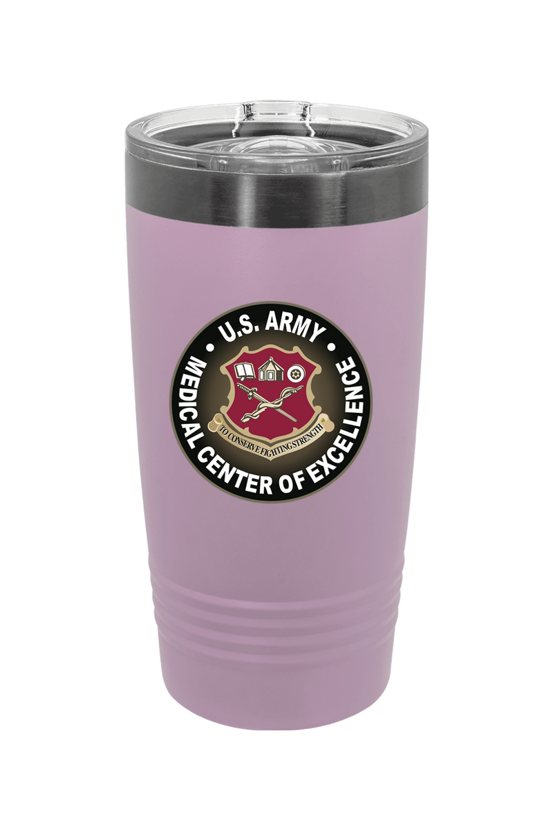 US Army Medical CoE 20 oz. ION-Plated Ringneck Insulated Tumbler with Slider Lid