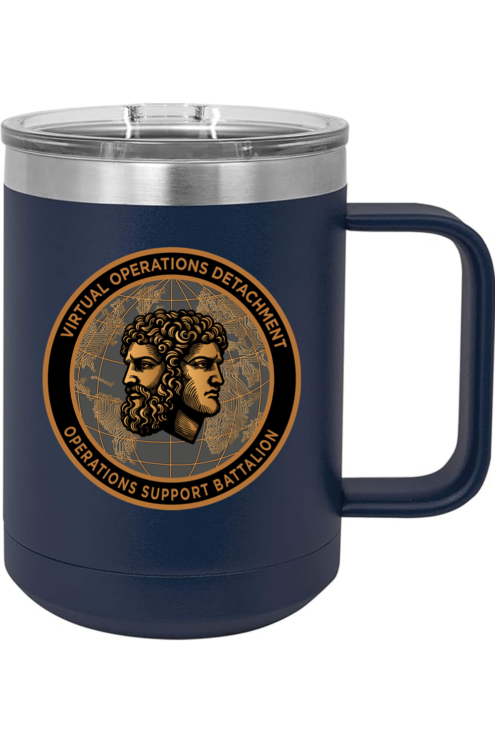 VOD 15oz Insulated Coffee Mug with Slider Lid