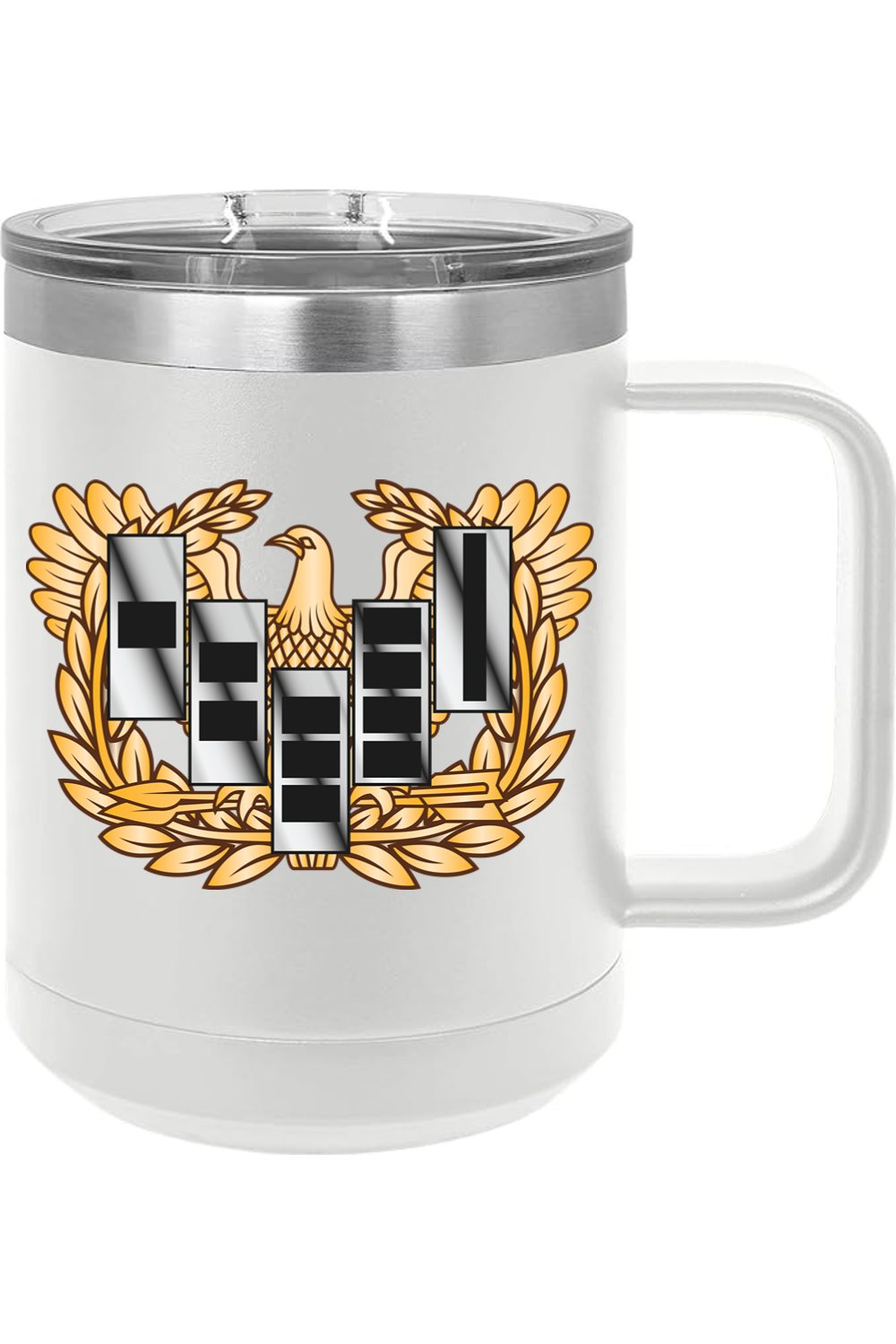 Warrant Officer 15oz Insulated Coffee Mug with Slider Lid