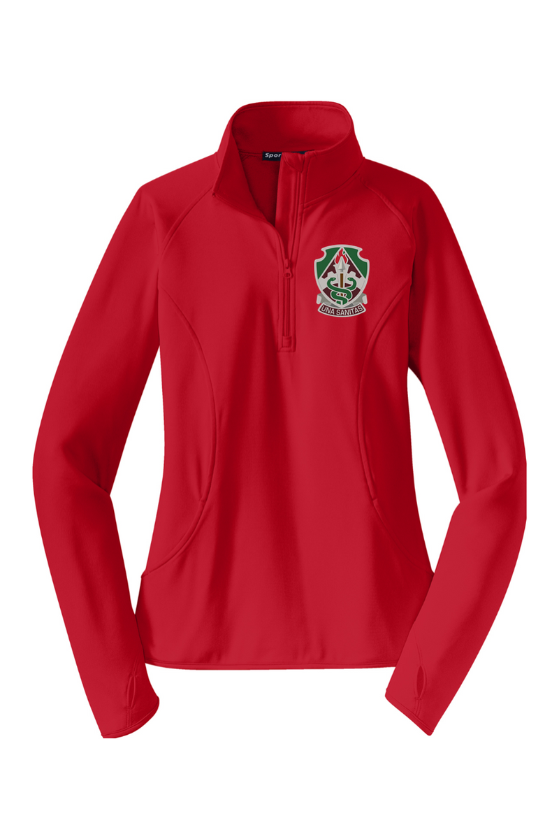 HHC DCPH-A Ladies Stretch 1/2-Zip Pullover