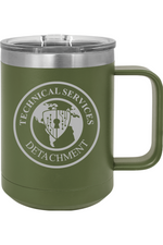 Technical Services Detachment 15oz Insulated Coffee Mug with Slider Lid