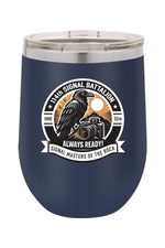 114th Signal Battalion 12oz Insulated Wine Tumbler