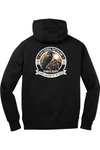 114th Signal Battalion Pullover Hooded Sweatshirt front & back design