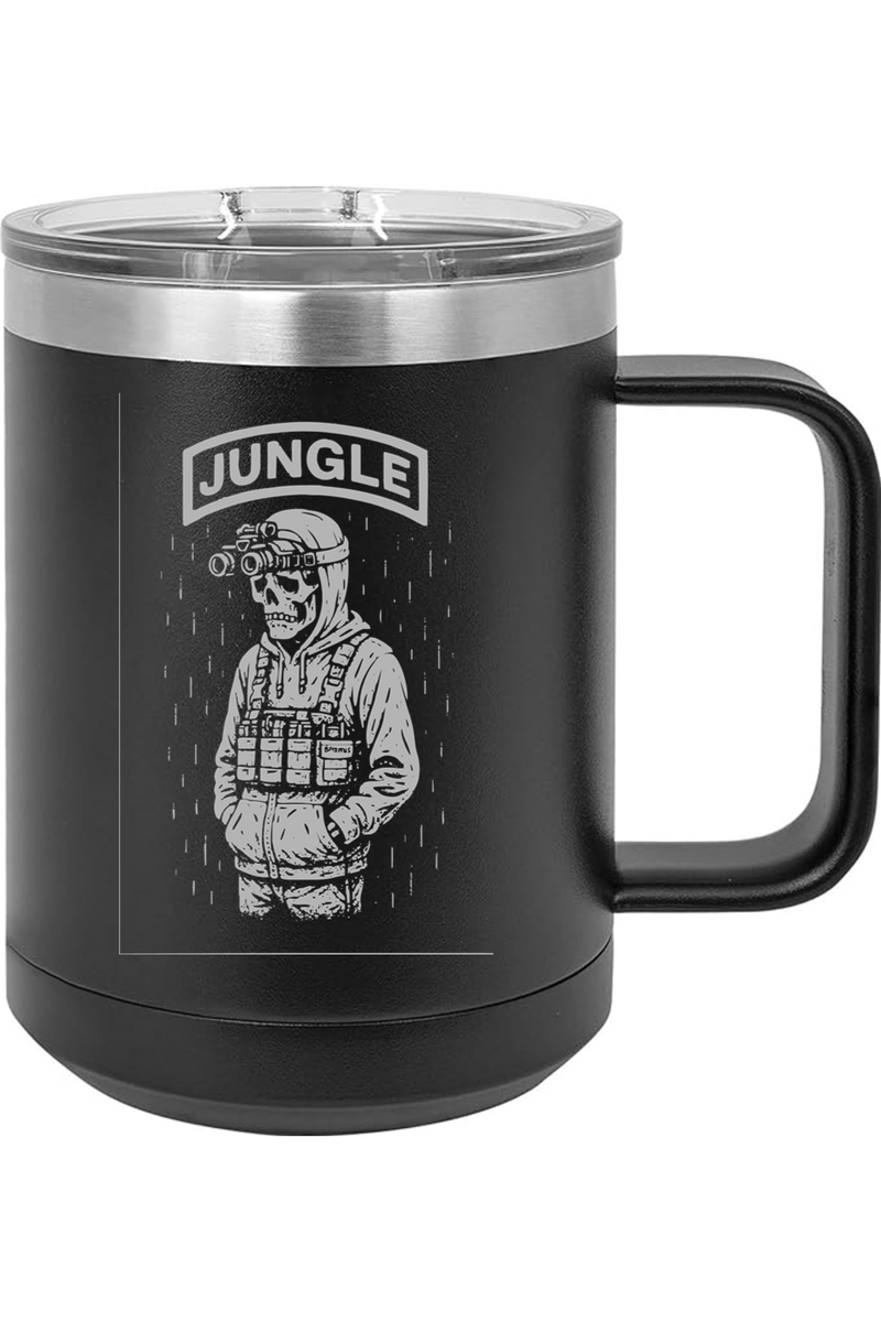 ODA 176 Jungle 15oz Insulated Coffee Mug with Slider Lid