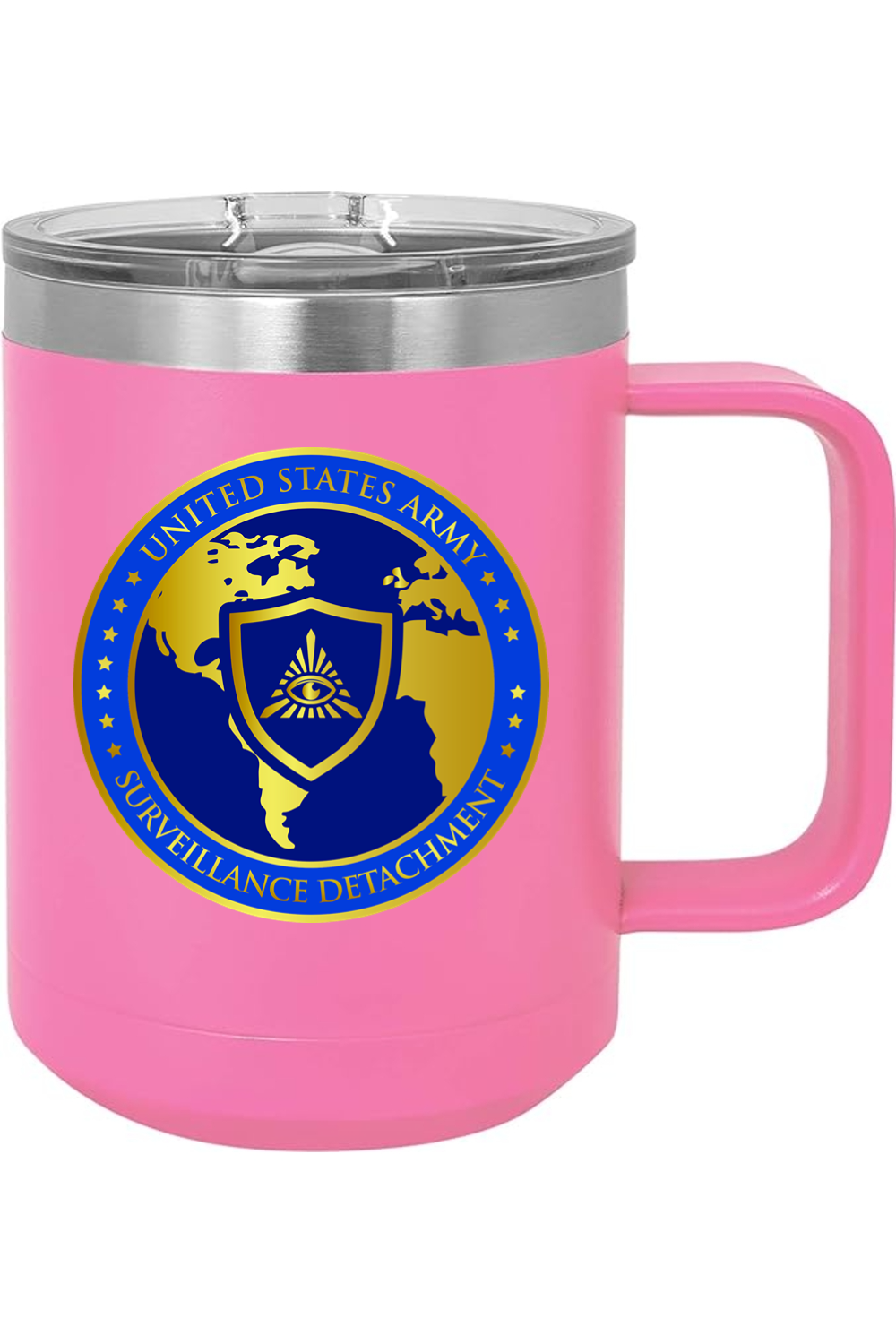 ASD 15oz Insulated Coffee Mug with Slider Lid