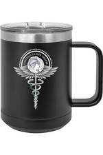 US Army Medical CoE 15oz Insulated Coffee Mug with Slider Lid