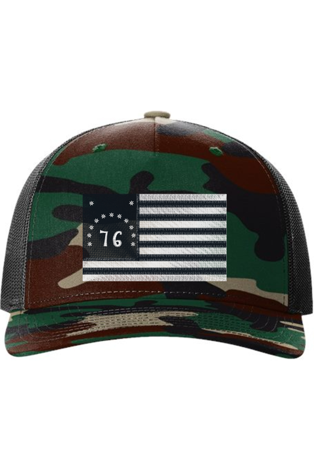 ODA 176 Richardson Printed Five-Panel Trucker Cap