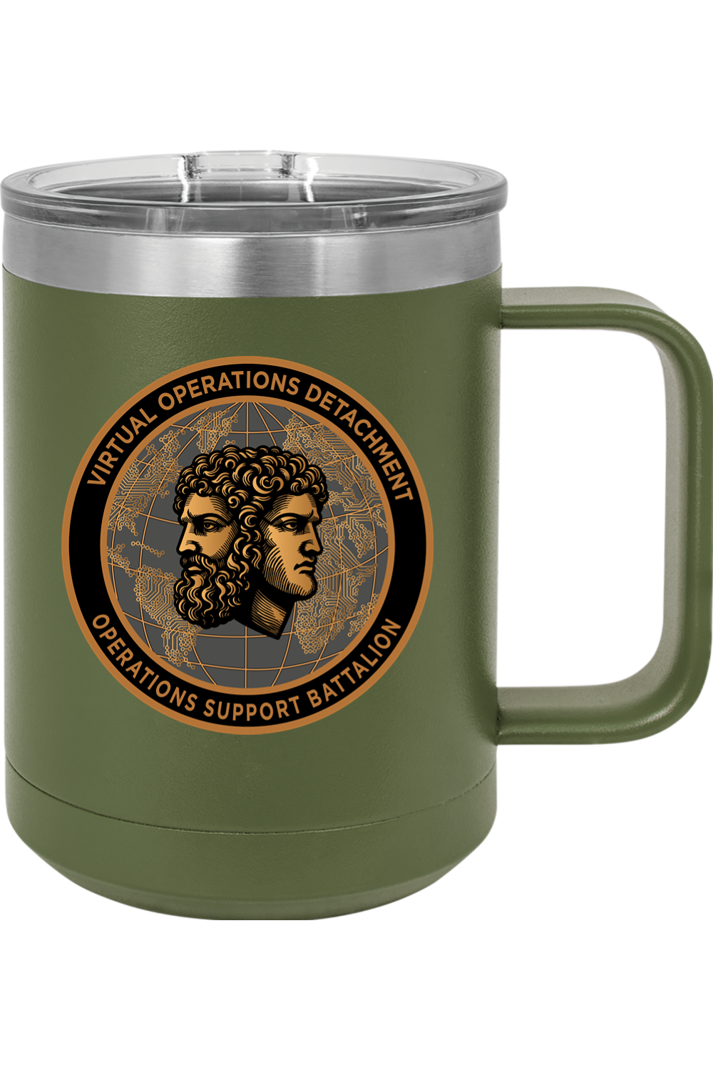 VOD 15oz Insulated Coffee Mug with Slider Lid