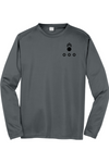 LCLS HIMARS Black Left Chest Design Long Sleeve Competitor Tee
