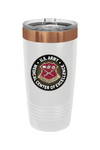 US Army Medical CoE 20 oz. ION-Plated Ringneck Insulated Tumbler with Slider Lid