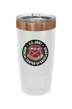 US Army Medical CoE 20 oz. ION-Plated Ringneck Insulated Tumbler with Slider Lid
