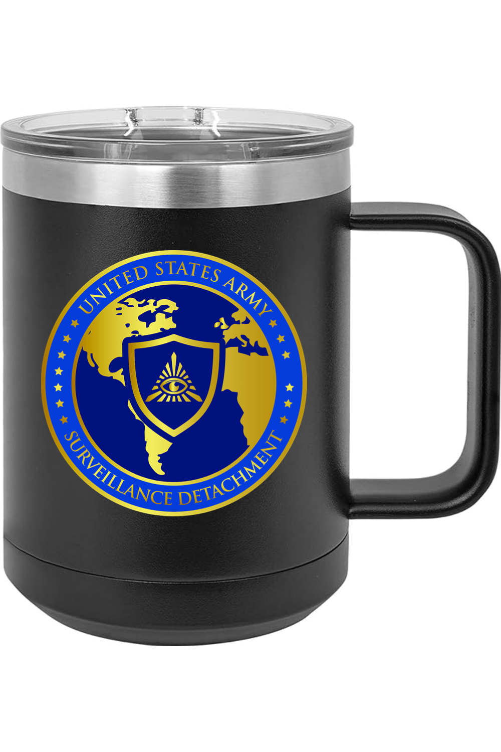 ASD 15oz Insulated Coffee Mug with Slider Lid