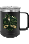 2nd Platoon “Warlocks” 539th CTC (L) 15oz Insulated Coffee Mug with Slider Lid
