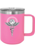 US Army Medical CoE 15oz Insulated Coffee Mug with Slider Lid