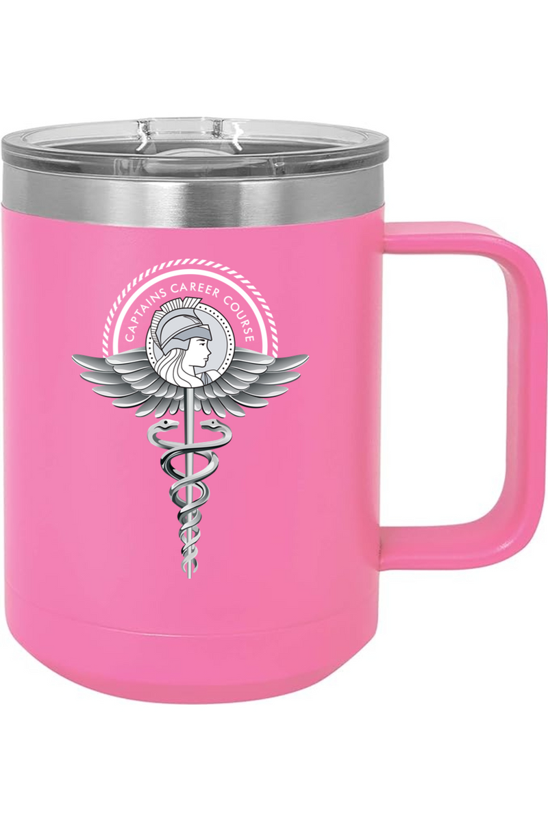 US Army Medical CoE 15oz Insulated Coffee Mug with Slider Lid