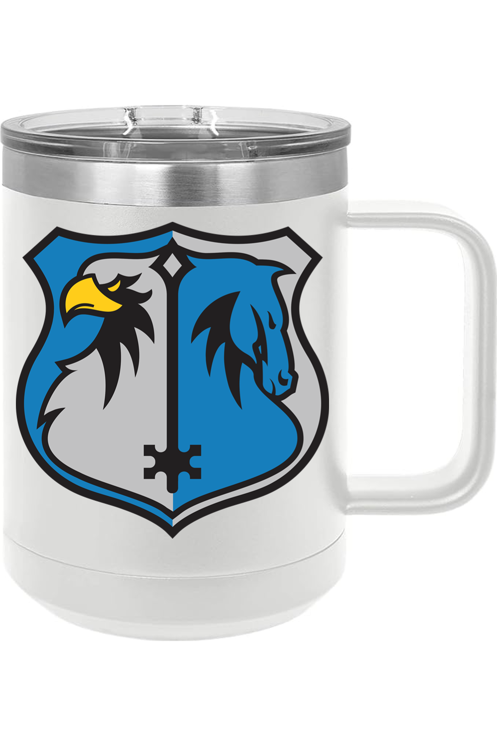 1st Intelligence Command 15oz Insulated Coffee Mug with Slider Lid