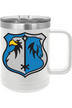 1st Intelligence Command 15oz Insulated Coffee Mug with Slider Lid