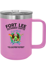 Fort Lee SAMC 15oz Insulated Coffee Mug with Slider Lid
