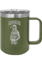 ODA 176 Jungle 15oz Insulated Coffee Mug with Slider Lid