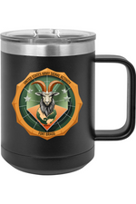 USASA 15oz Insulated Coffee Mug with Slider Lid