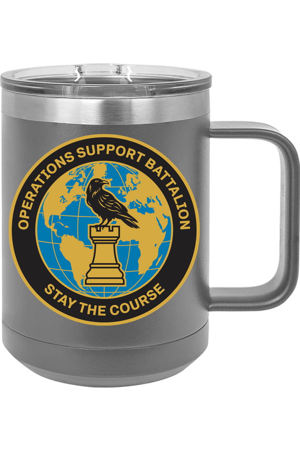 OSB 15oz Insulated Coffee Mug with Slider Lid