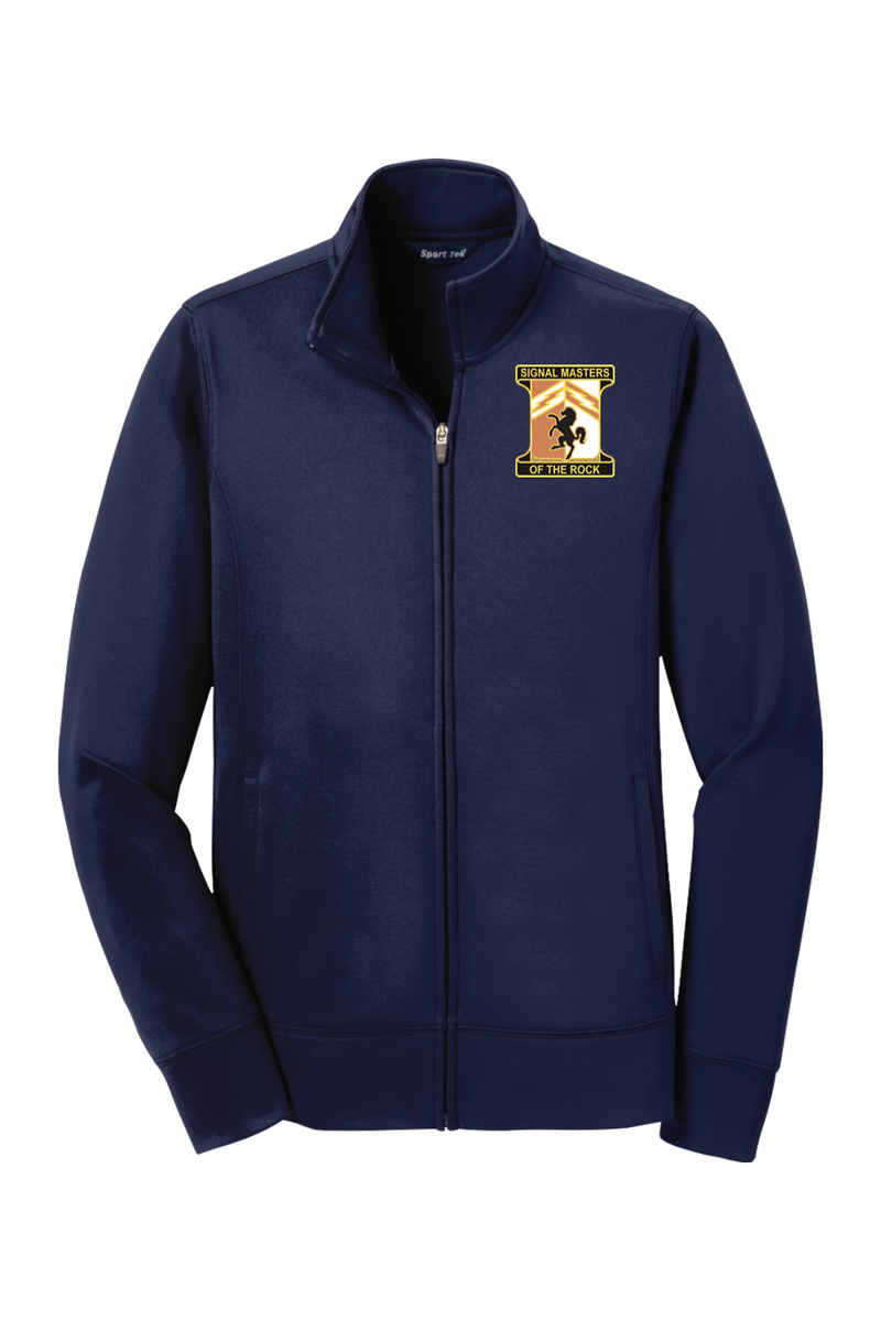 114th Signal Battalion Ladies Fleece Full-Zip Jacket