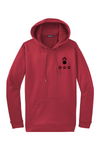 LCLS HIMARS Black Left Chest Design Fleece Hooded Pullover