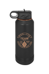 ODA 176 Team Snuff 32 oz. ION-Plated Water Bottle