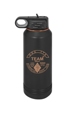 ODA 176 Team Snuff 32 oz. ION-Plated Water Bottle