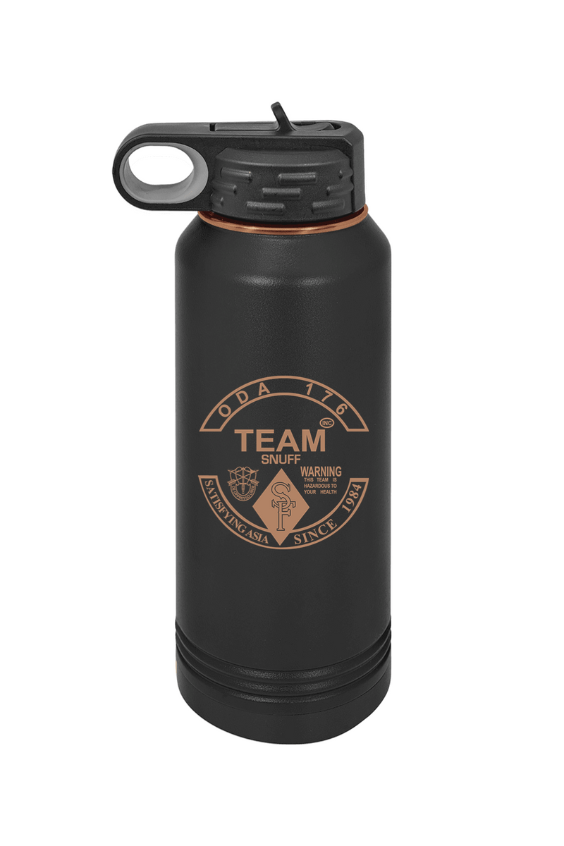 ODA 176 Team Snuff 32 oz. ION-Plated Water Bottle