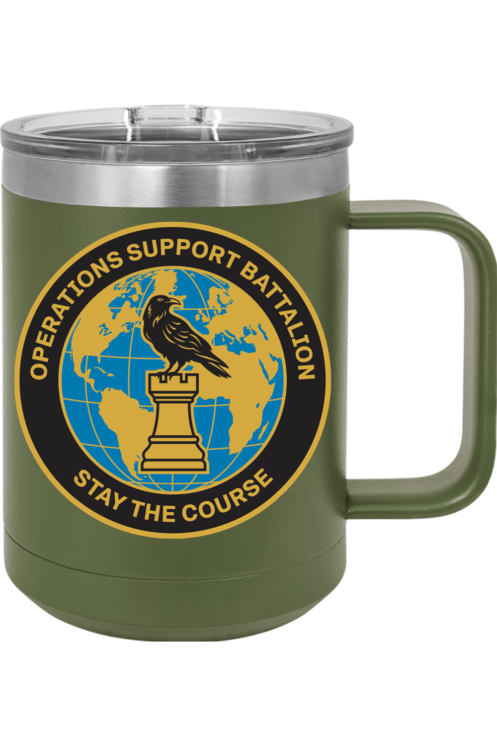 OSB 15oz Insulated Coffee Mug with Slider Lid