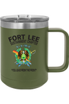 Fort Lee SAMC 15oz Insulated Coffee Mug with Slider Lid