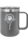 US Army Medical CoE 15oz Insulated Coffee Mug with Slider Lid
